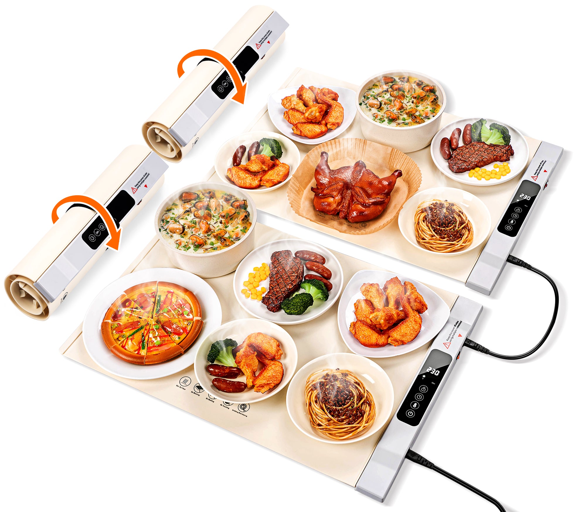 Thermal insulation heating pad