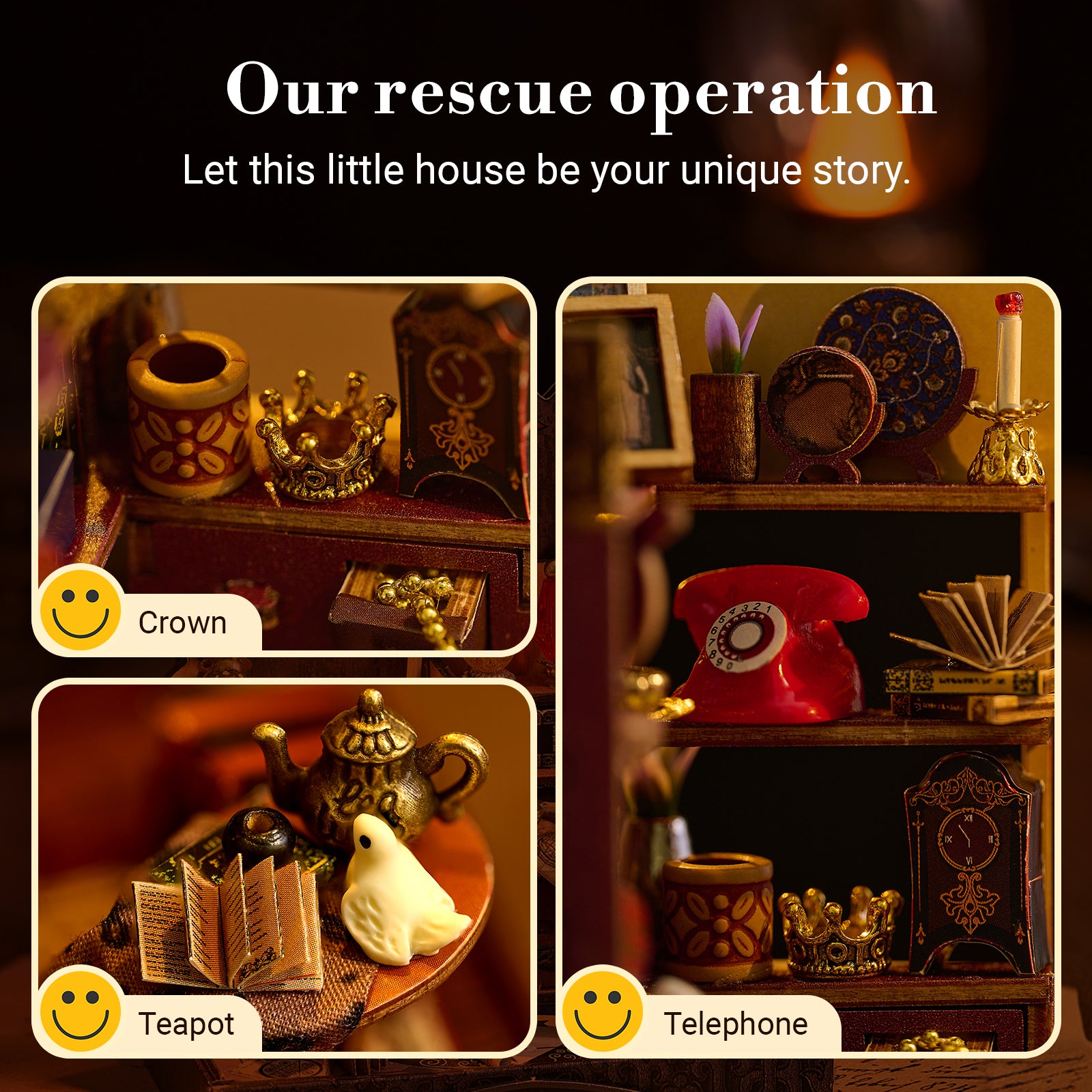Mini Treasure House 3D Puzzles