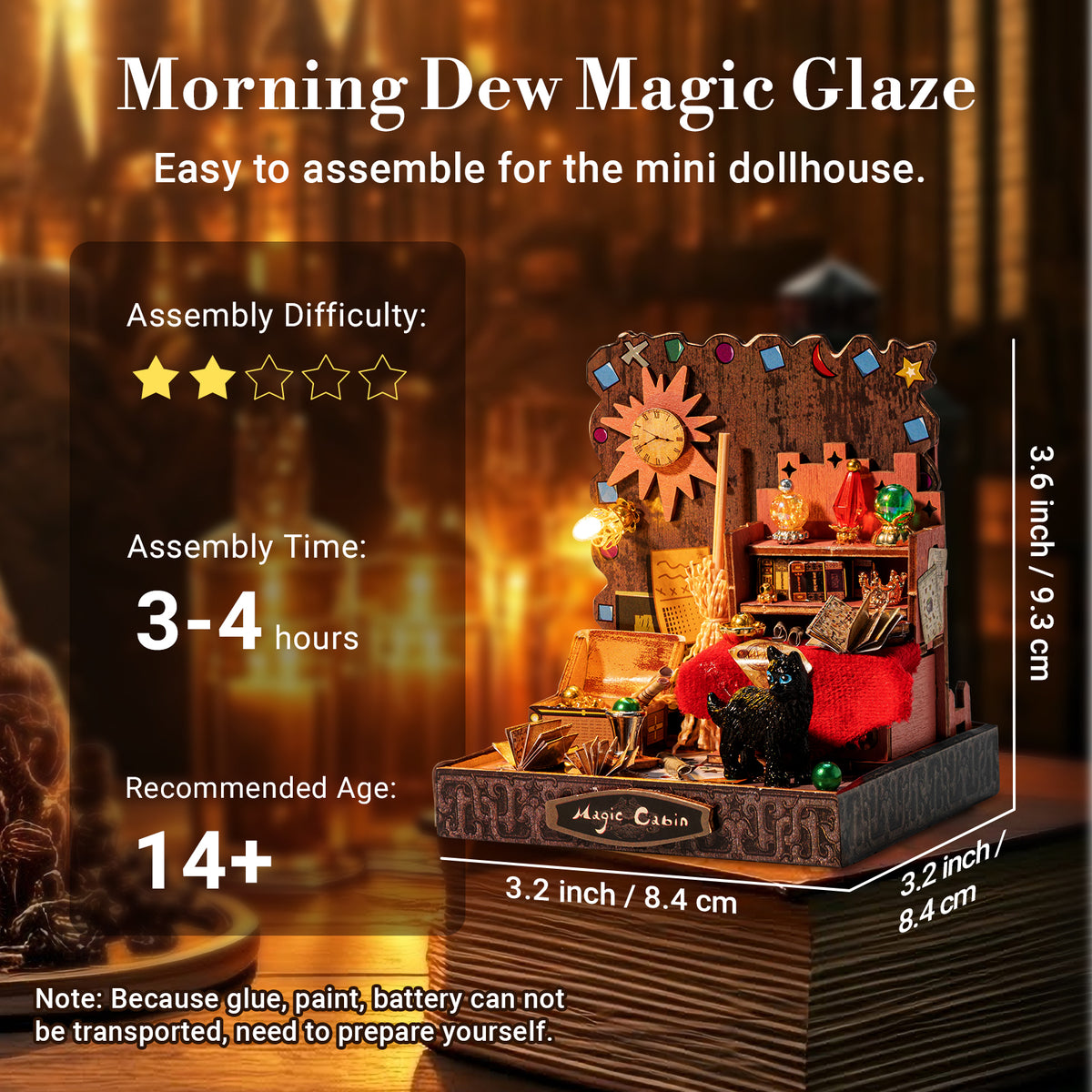 Mini Magic Cabin 3D Puzzles