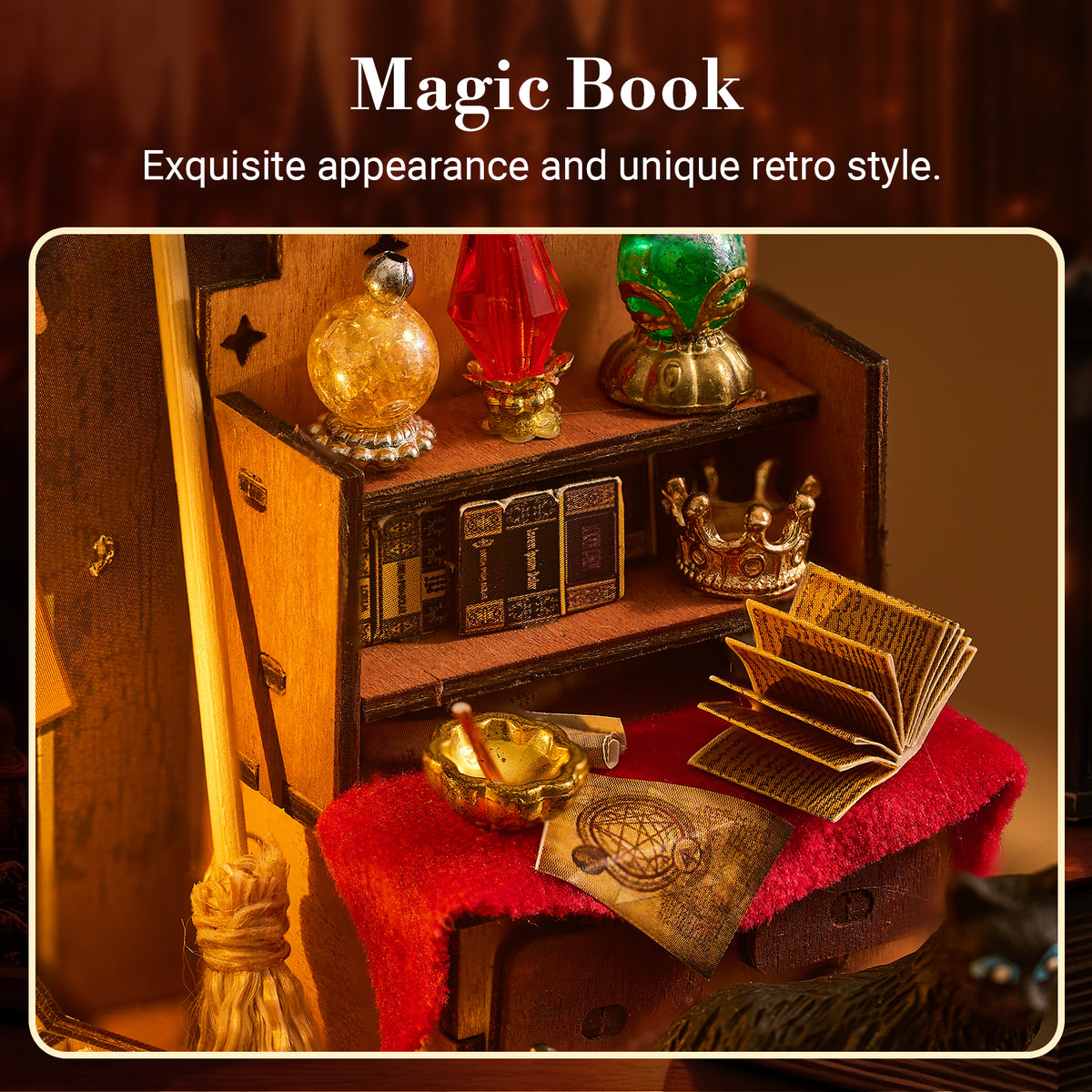 Mini Magic Cabin 3D Puzzles