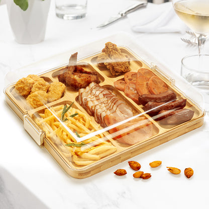 Cheese board with lid