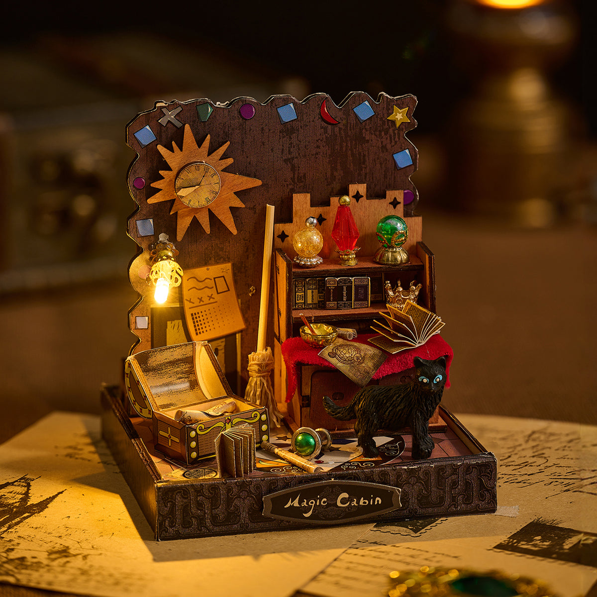 Mini Magic Cabin 3D Puzzles