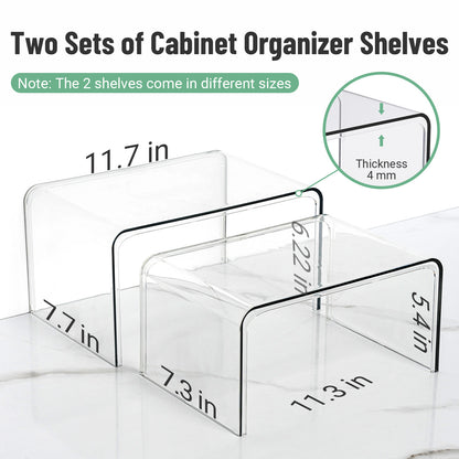 Clear Cabinet Organizer