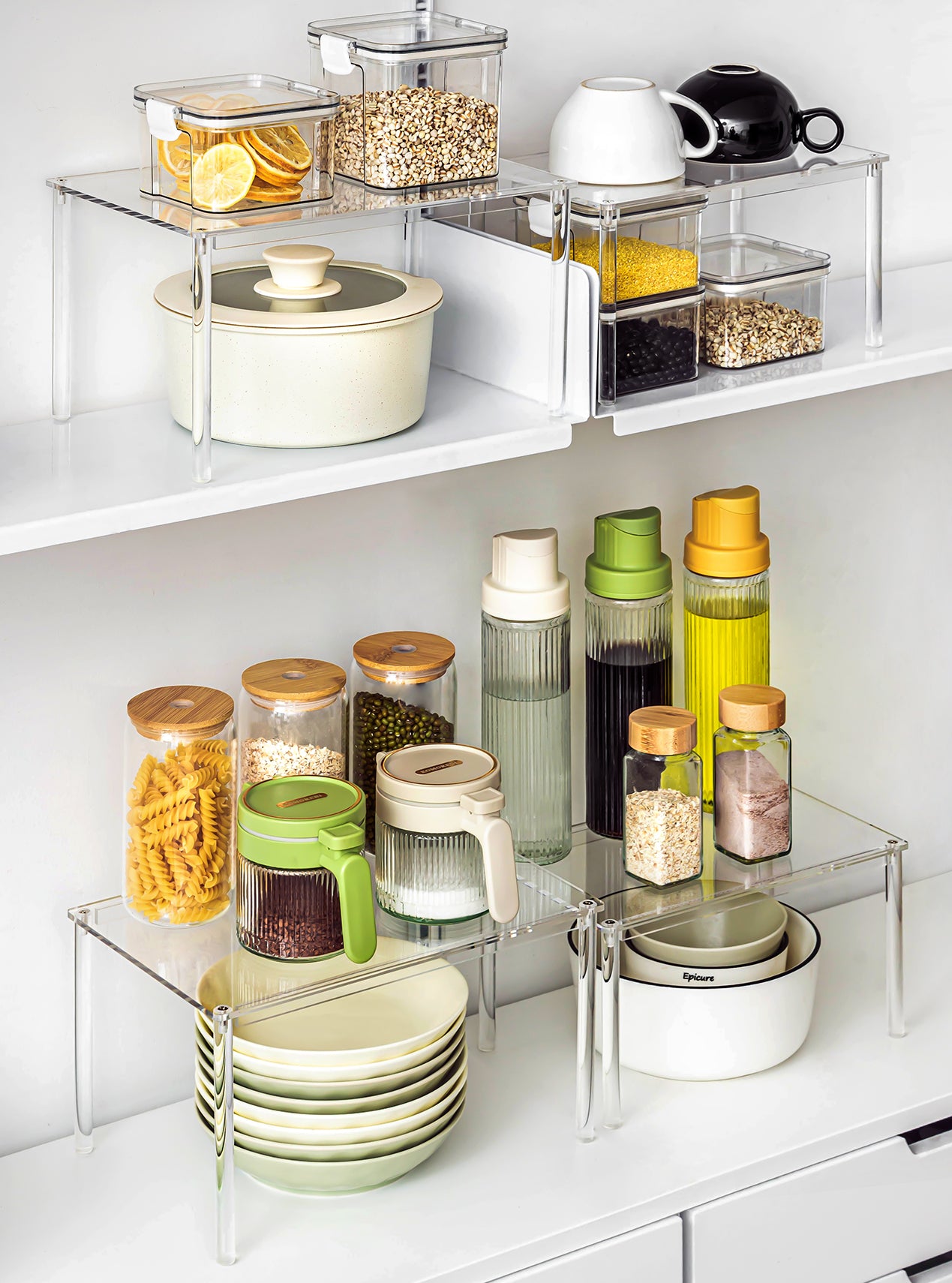 Clear Spice Rack