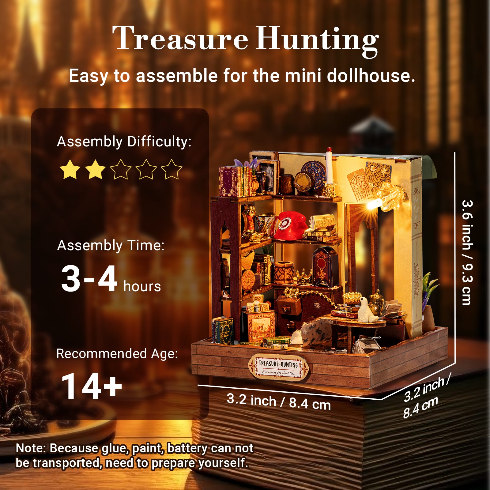 Mini Treasure House 3D Puzzles