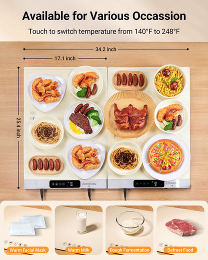 Thermal insulation heating pad